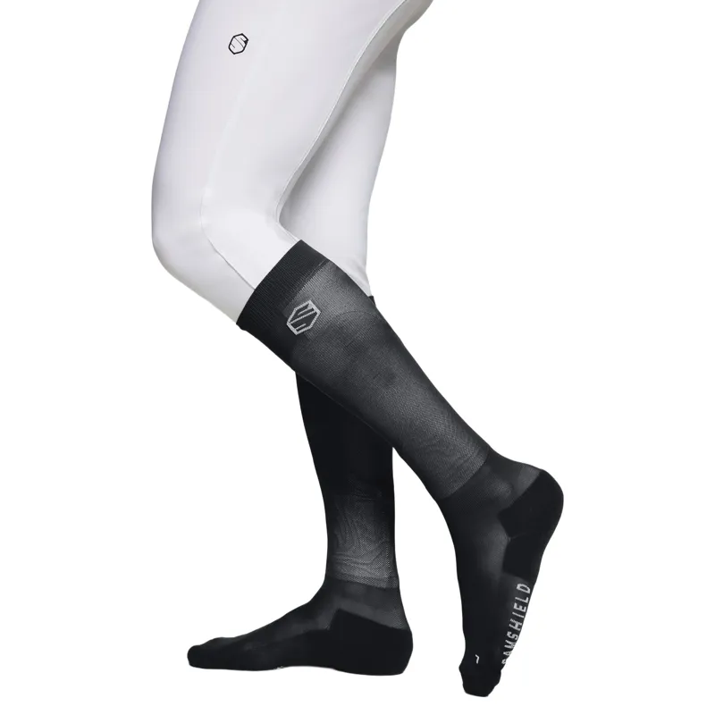 Samshield Balzane Trio Pack Women's Tall Riding Socks - Black-1