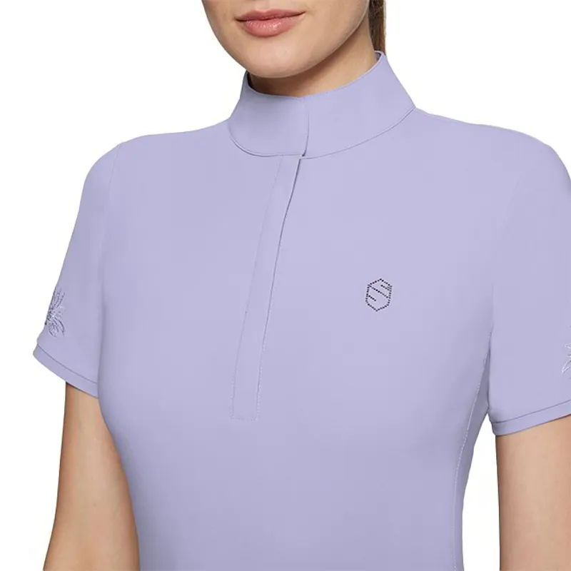 Samshield Barbara Women's Training Polo Shirt - Lila-2