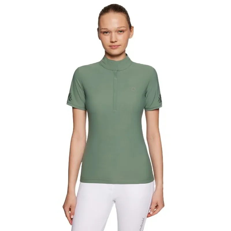 Samshield Barbara Women's Training Polo Shirt - Pistaccio