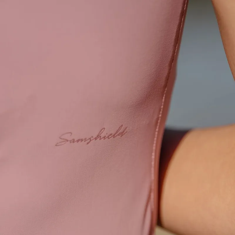 Samshield Bruna Sleeveless Womens Polo Shirt - Blush Pink-5