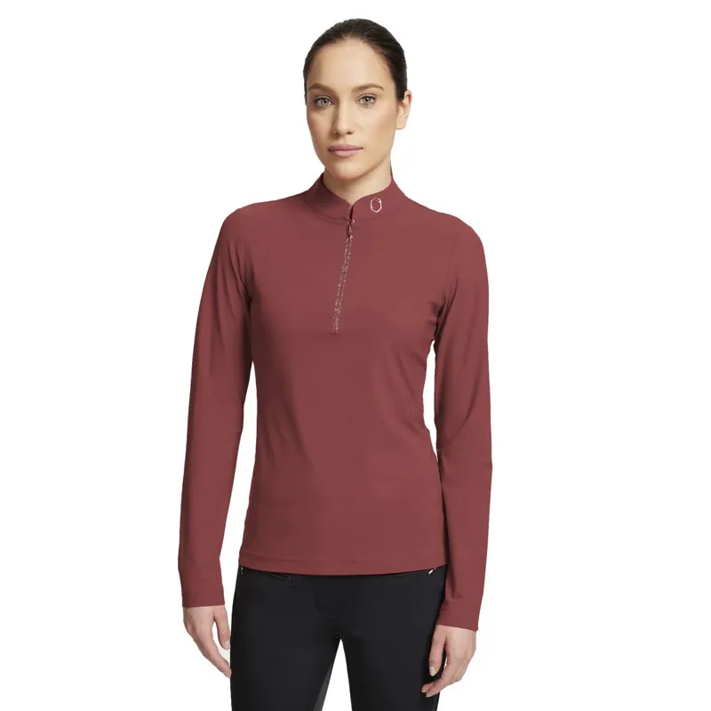 Samshield Brunella Long Sleeve Womens Training Top - Amarante
