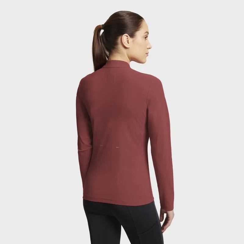 Samshield Brunella Long Sleeve Womens Training Top - Amarante-1