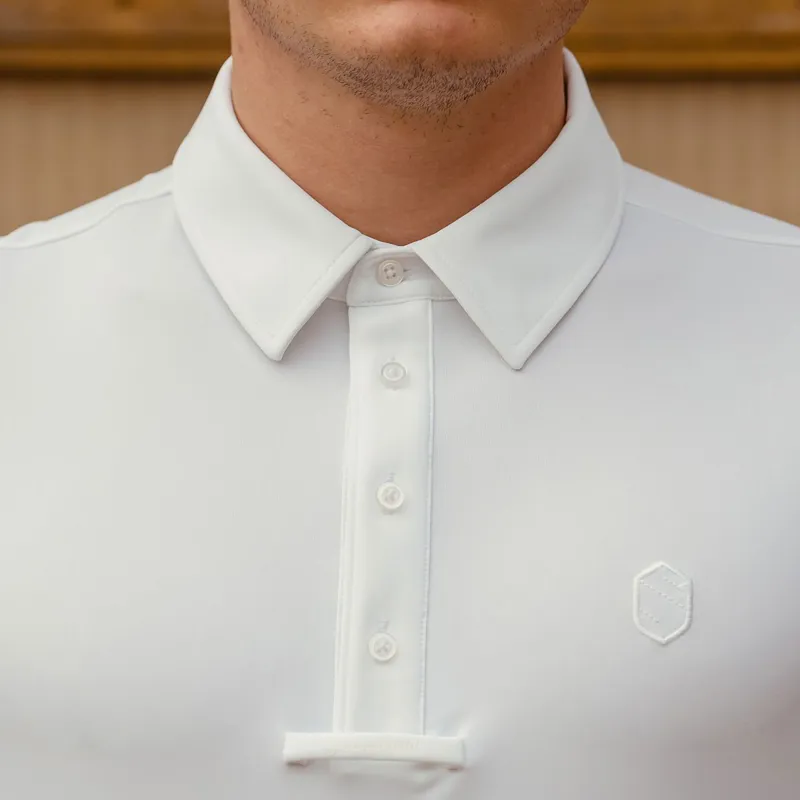 Samshield Calvin Short Sleeve Men's Competition Shirt - White-5