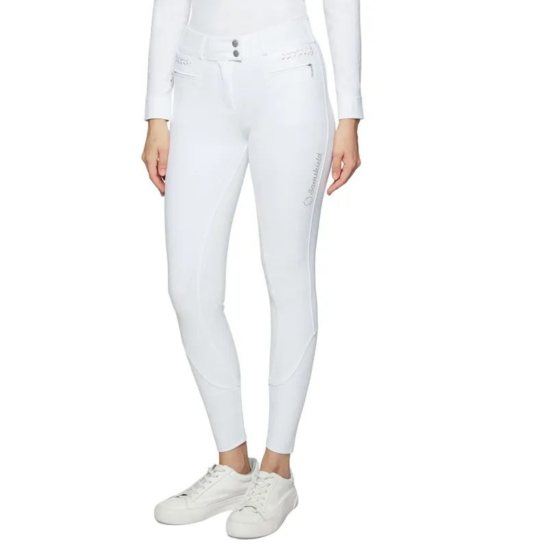 Samshield Capucine Full Grip Womens Competition Breeches - White