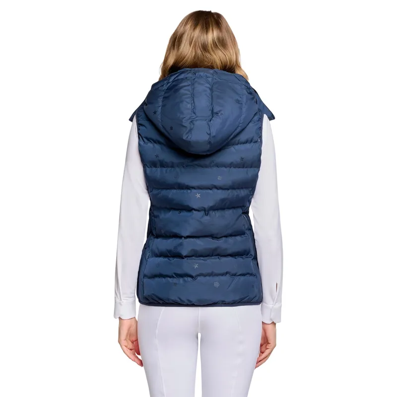 Samshield Chamonix Emblem Edition Womens Quilted Vest - Galactic Blue Pre-Order-1