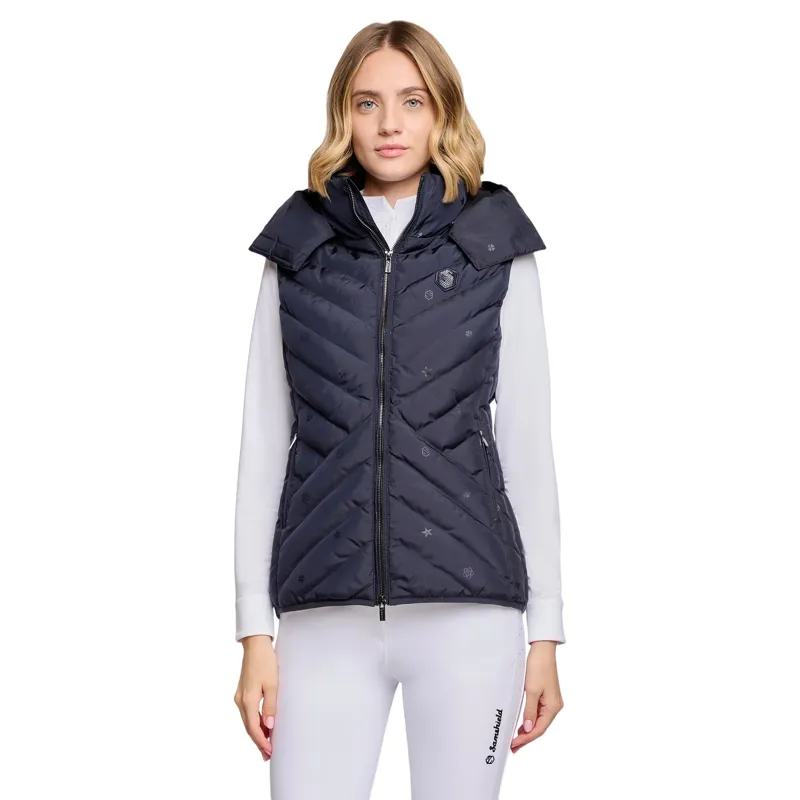 Samshield Chamonix Emblem Edition Womens Quilted Vest - Navy Pre-Order