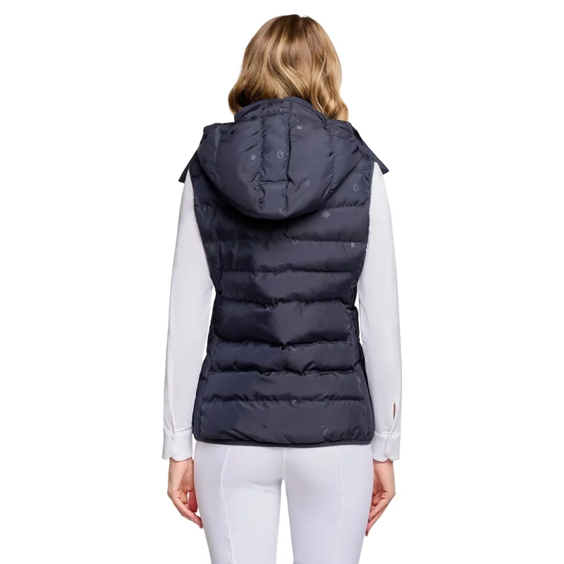 Samshield Chamonix Emblem Edition Womens Quilted Vest - Navy Pre-Order-1