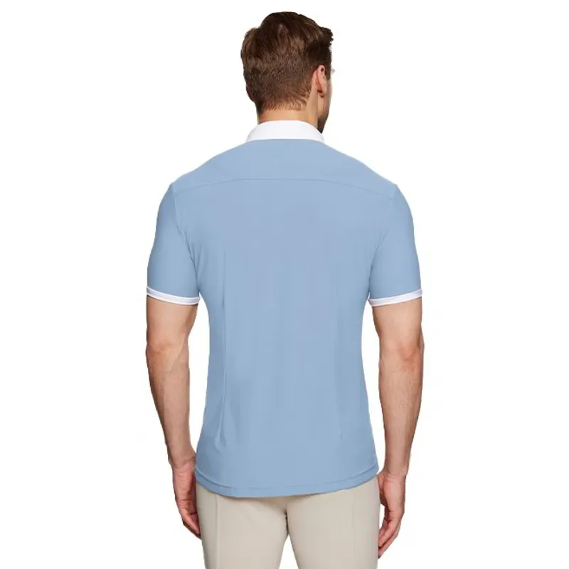 Samshield Corentin Men's Short Sleeve Show Shirt - Cashmere Blue-1