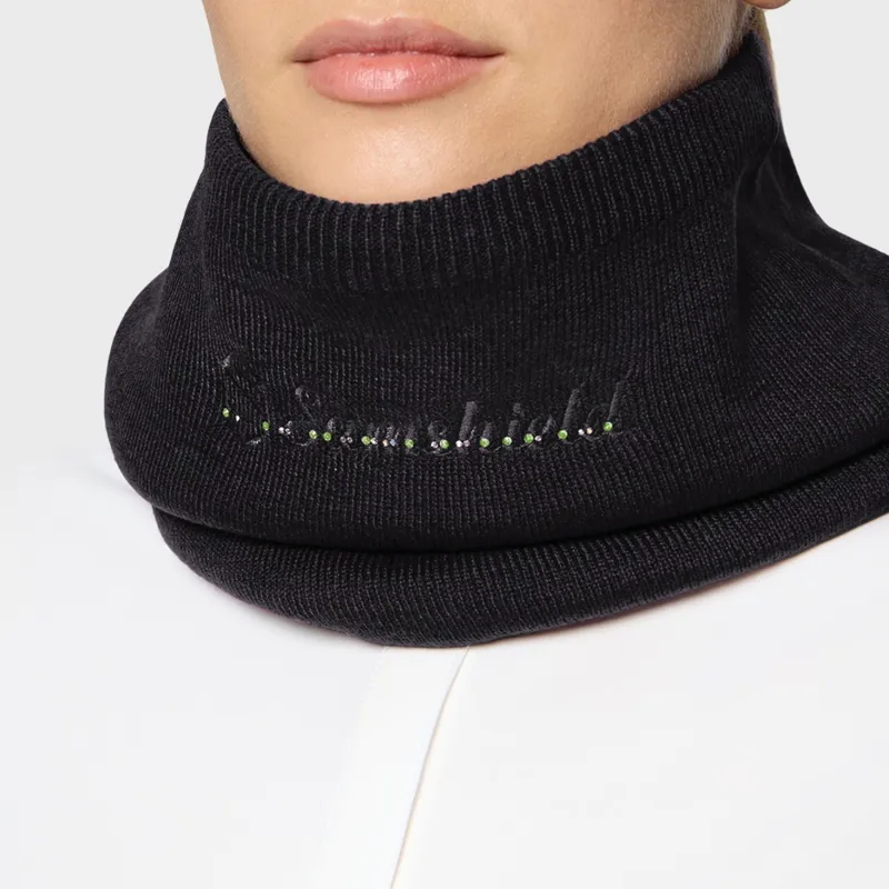 Samshield Crystal Womens Neck Warmer - Black-1