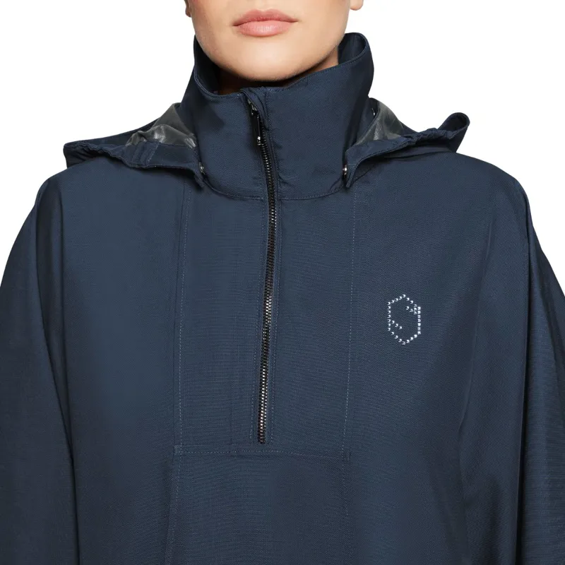 Samshield Elfida Women's Waterproof Poncho - Navy-2