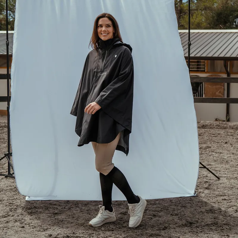 Samshield Elfida Women's Rain Cape Jacket - Black-4