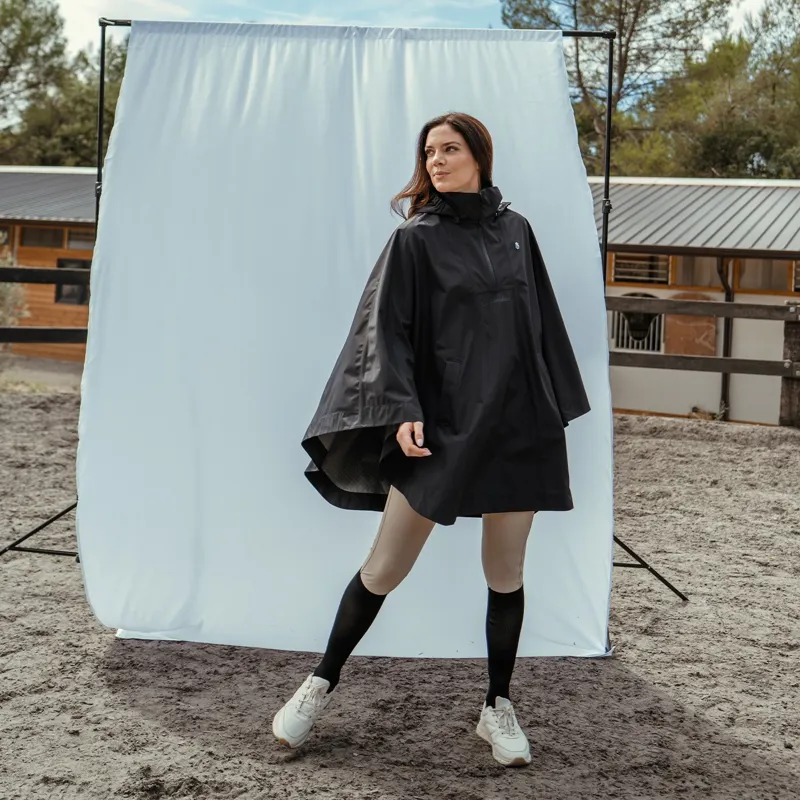 Samshield Elfida Women's Rain Cape Jacket - Black-3