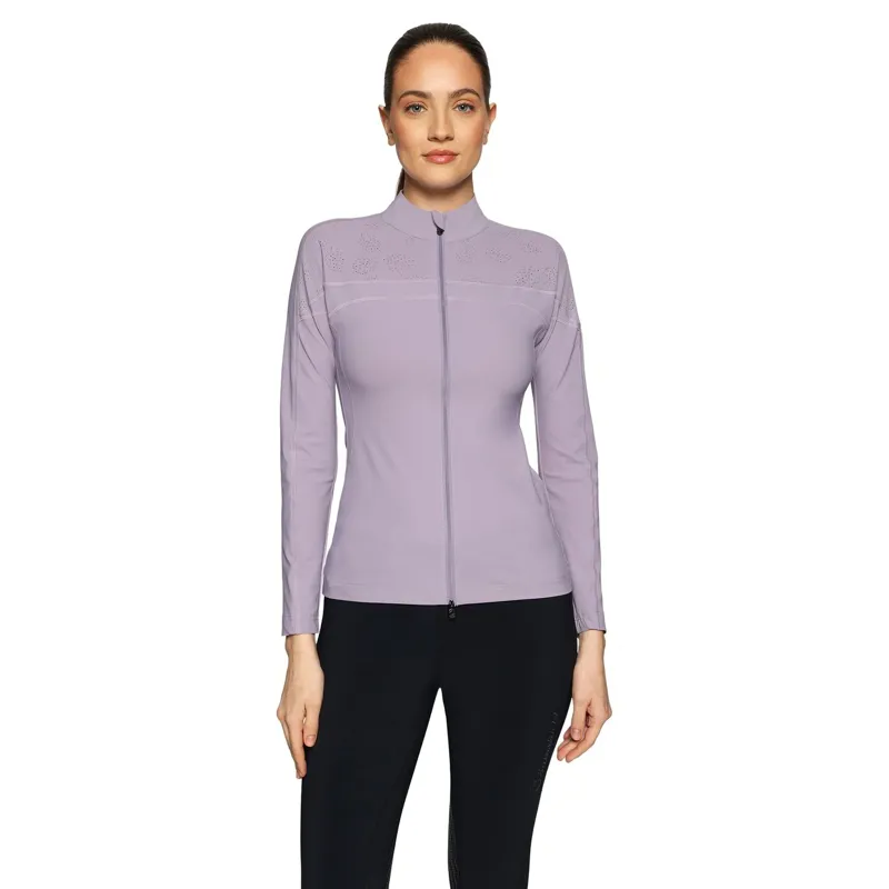 Samshield Evelya Women's Long Sleeve Training Top - Lavender Grey