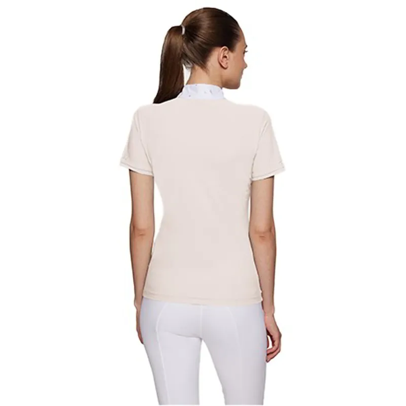 Samshield Julia Spring Flower Short Sleeve Show Shirt - Rosewater-1