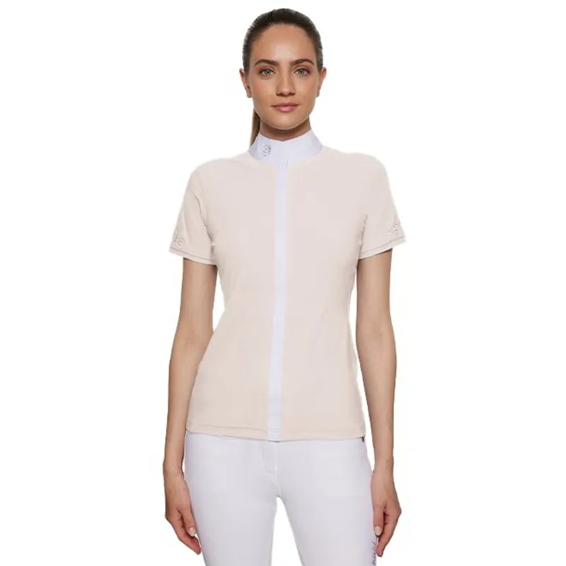 Samshield Julia Spring Flower Short Sleeve Show Shirt - Rosewater