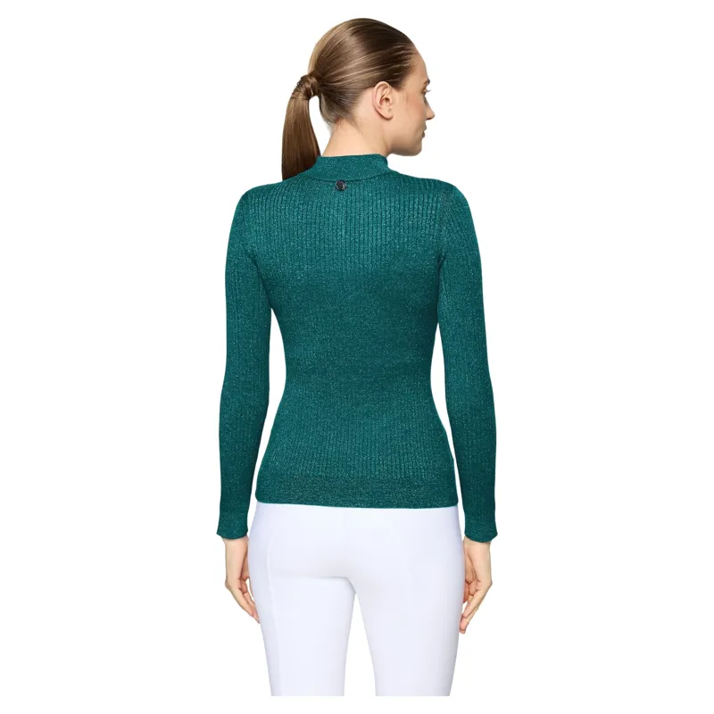 Samshield Lidia Women's Quarter Zip Pullover - Hunter Green-2