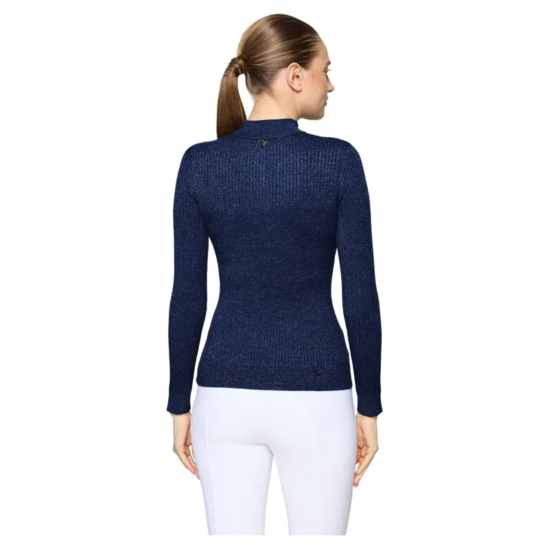 Samshield Lidia Women's Quarter Zip Pullover - Navy-1