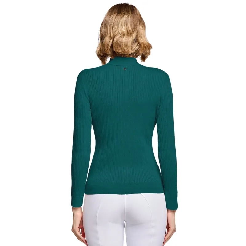 Samshield Lidia Women's Quarter Zip Pullover - Hunter Green-1