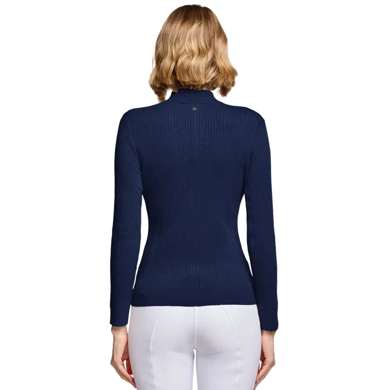 Samshield Lidia Women's Quarter Zip Pullover - Navy-1