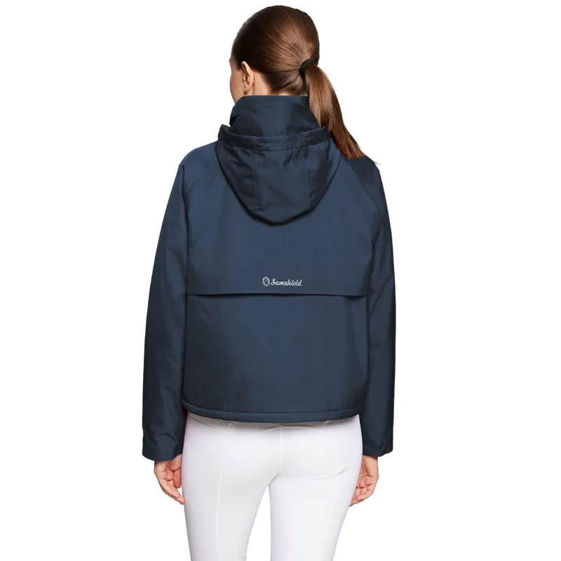 Samshield Lina Women's Waterproof Short Coat - Navy-1
