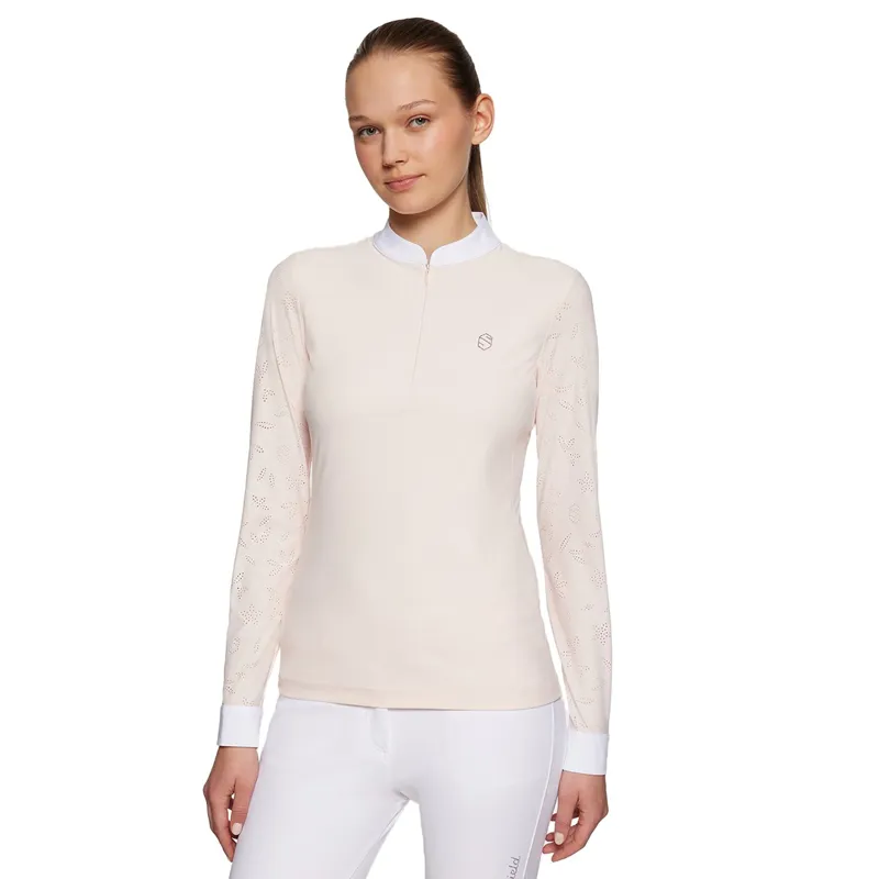 Samshield Louison Air Long Sleeve Womens Show Shirt - Rosewater