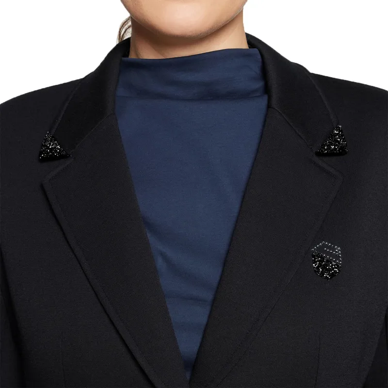 Samshield Maxime Elegant Womens Show Jacket - Black/Jet Black-2