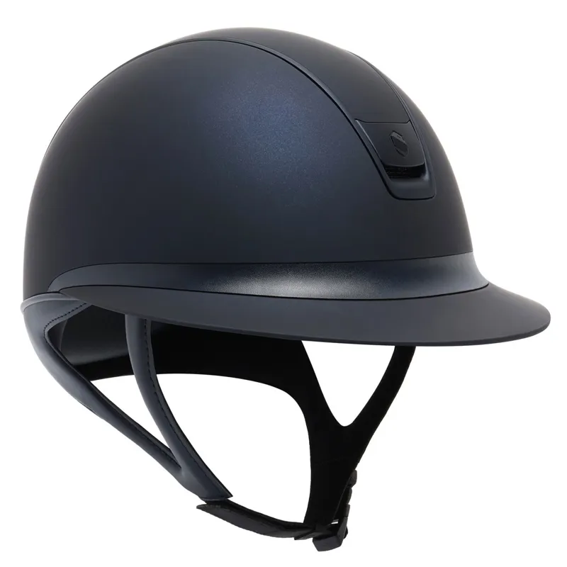 Samshield Miss Shield Shadowmatt 2.0 Dark Line Riding Helmet - Blue