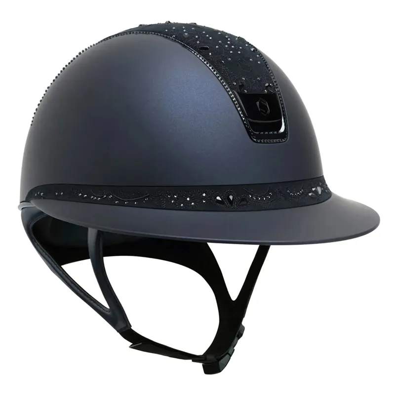 Samshield Miss Shield 2.0 Crystal Bloom 300 Crystal Helmet - Blue