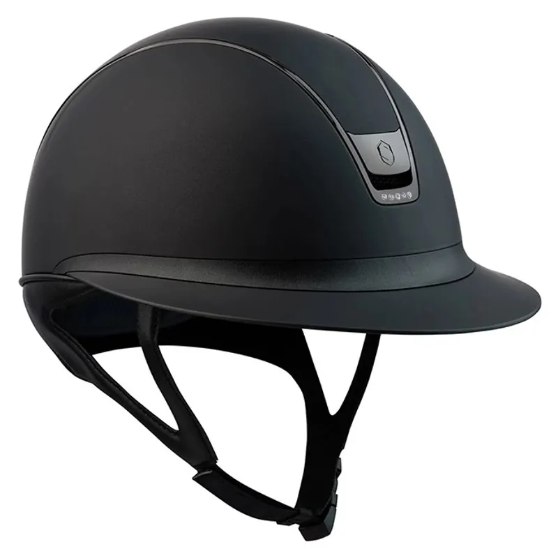 Samshield Miss Shield Shadowmatt 2.0 5 Crystal Riding Helmet - Black