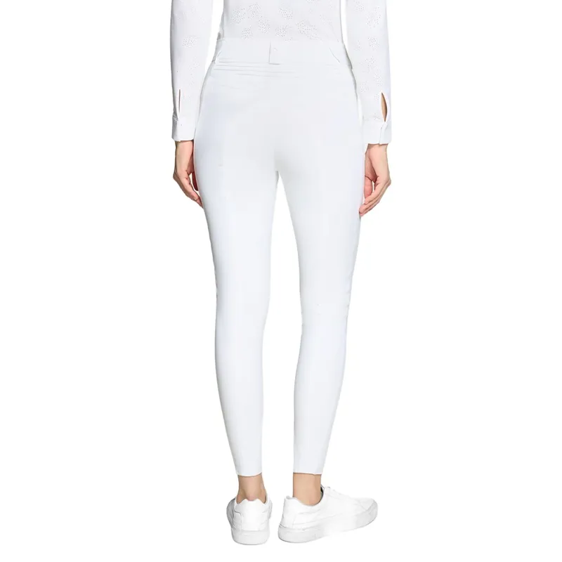 Samshield Omega Full Grip Women's Competition Breeches - White-1