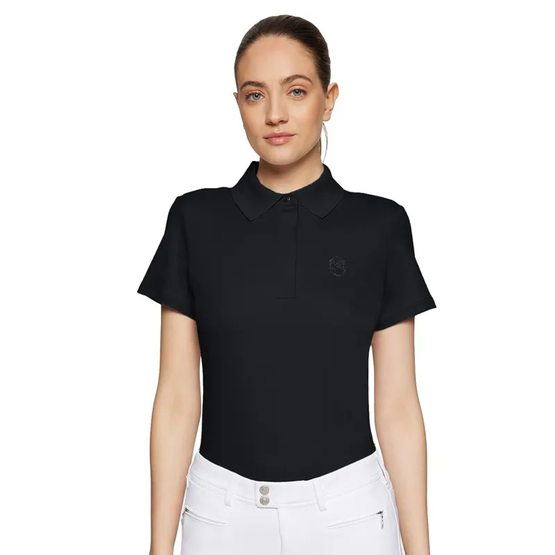 Samshield Marylin Women's Short Sleeve Polo - Black
