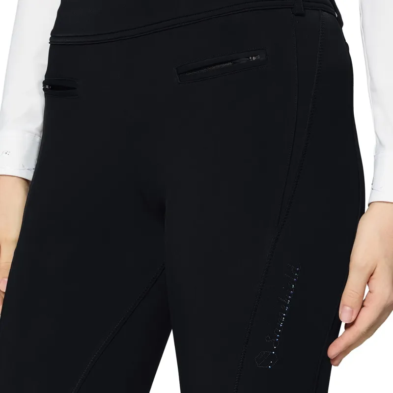 Samshield Sakina Winter Full Grip Women's Breeches - Black-1
