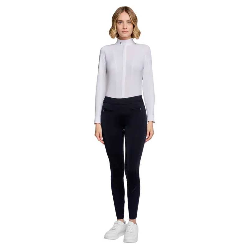 Samshield Sakina Winter Full Grip Women's Breeches - Navy-2