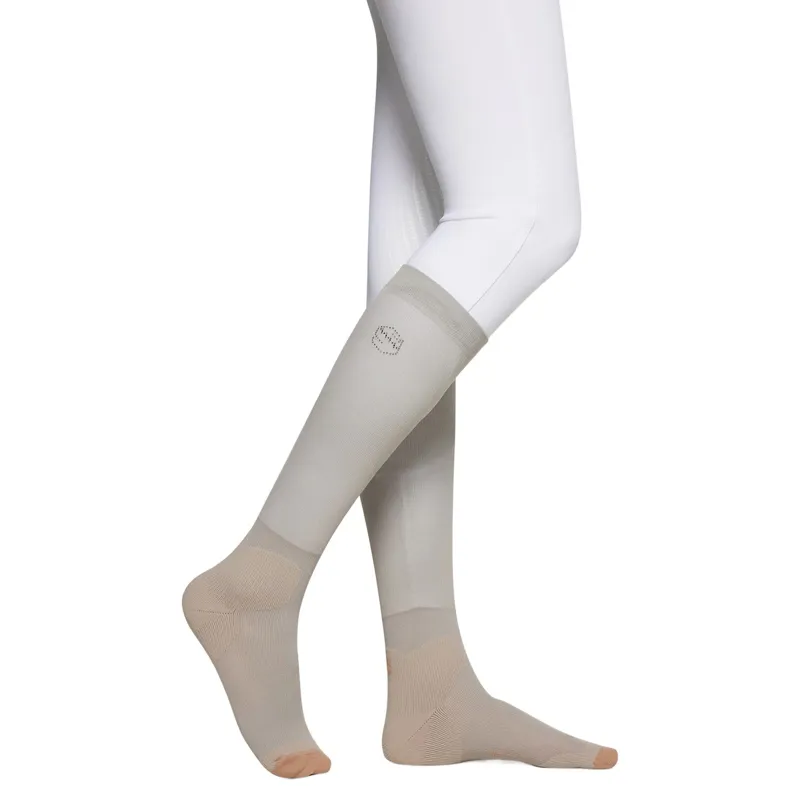 Samshield Crystal Blazon Soft Air Women's Riding Socks - Latte