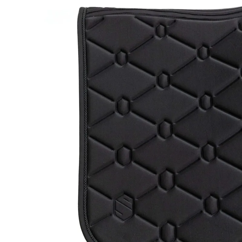 Samshield SpineShield Swarovski Dressage Saddle Pad - Black-5