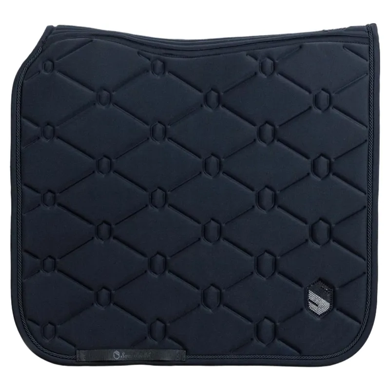 Samshield SpineShield Swarovski Dressage Saddle Pad - Black-2