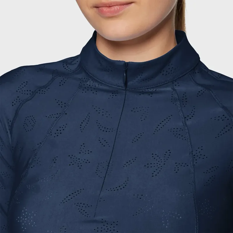 Samshield Sun Womens Training Base Layer - Cosmic Blue-2
