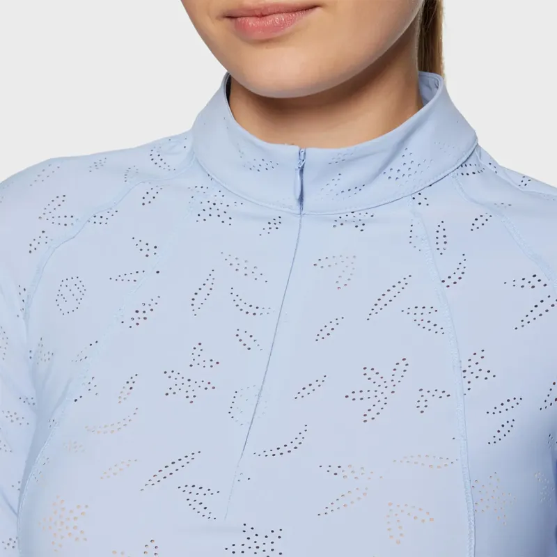 Samshield Sun Women's Training Base Layer - Cashmere Blue-2