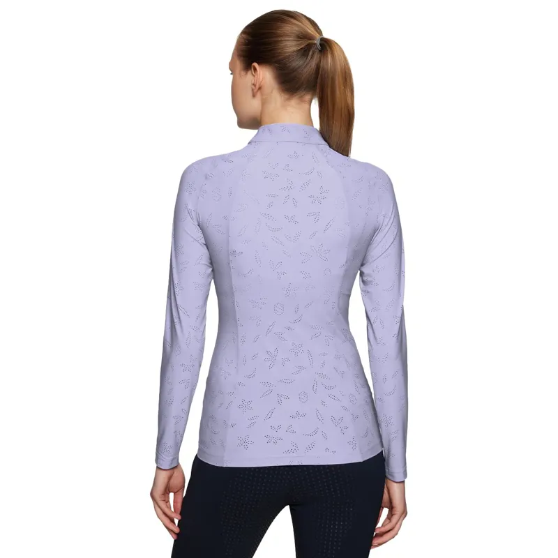 Samshield Sun Ladies Training Polo Shirt - Lila-1