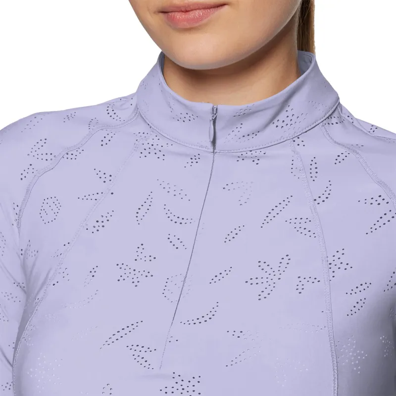 Samshield Sun Ladies Training Polo Shirt - Lila-2