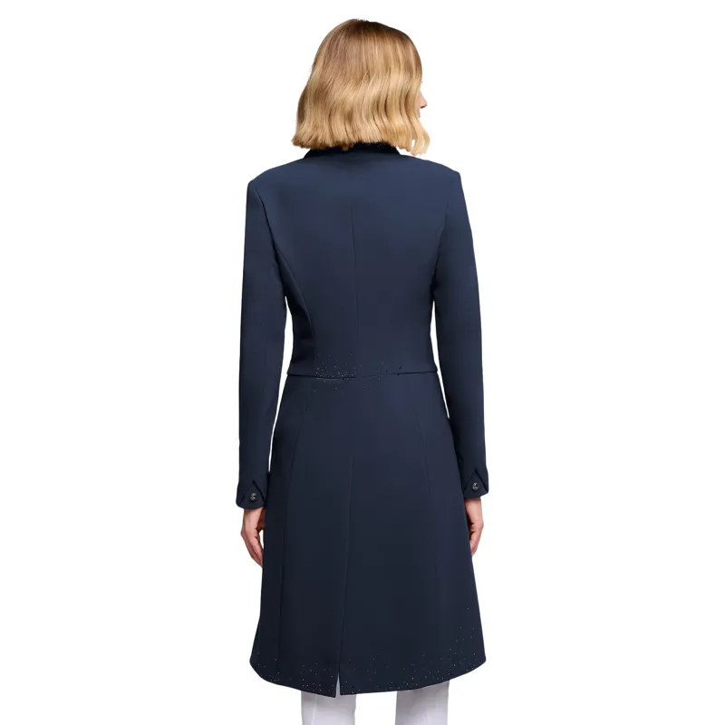 Samshield Crystal Rain Women's Dressage Tails - Navy-1