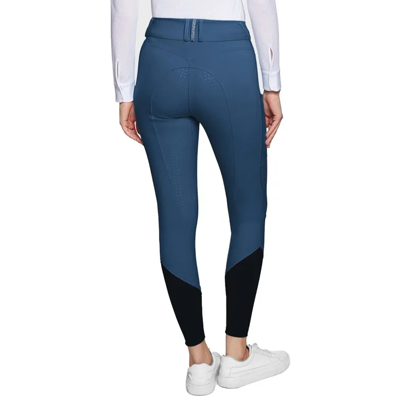 Samshield Tallia Knee Grip Ladies Riding Breeches - Celestial Blue-1