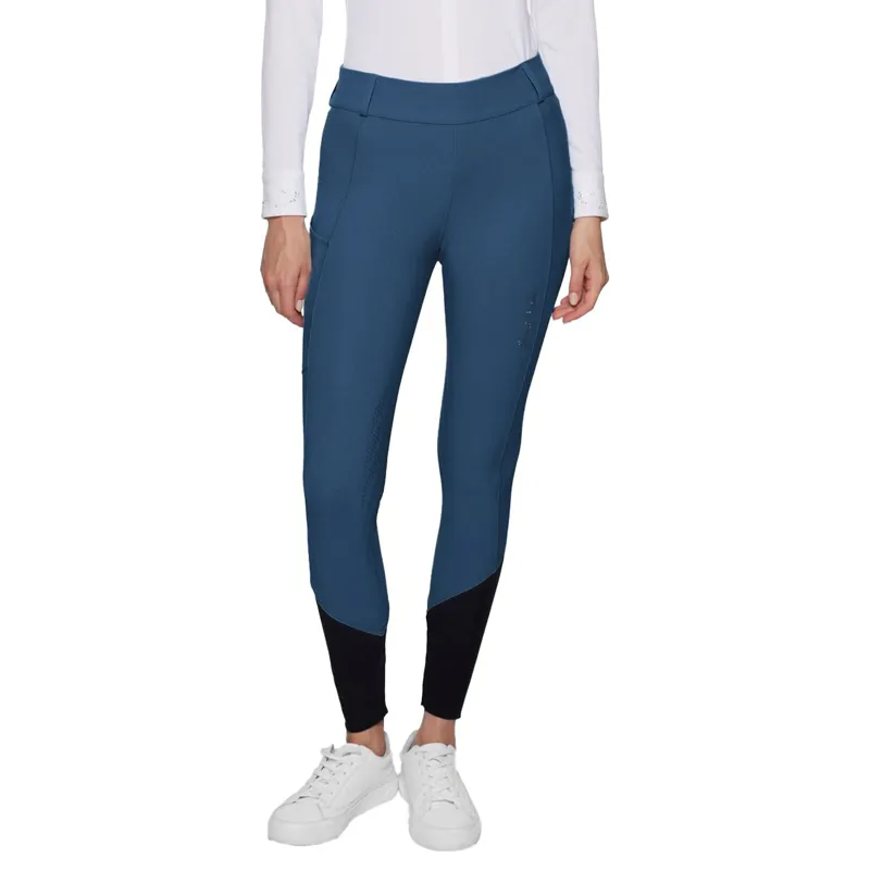 Samshield Tallia Knee Grip Ladies Riding Breeches - Celestial Blue