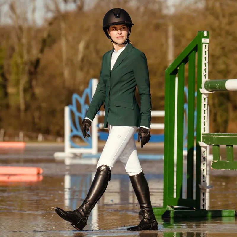 Samshield Victorine Premium Womens Show Jacket - Hunter Green-3