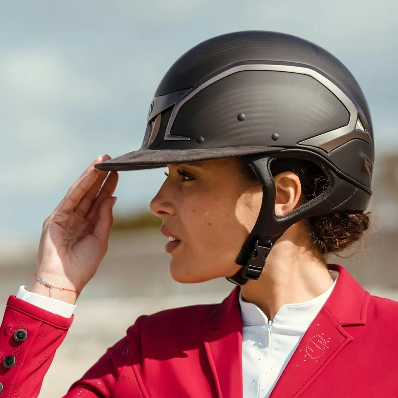 Samshield XJ Miss Riding Helmet - Matte Black-4