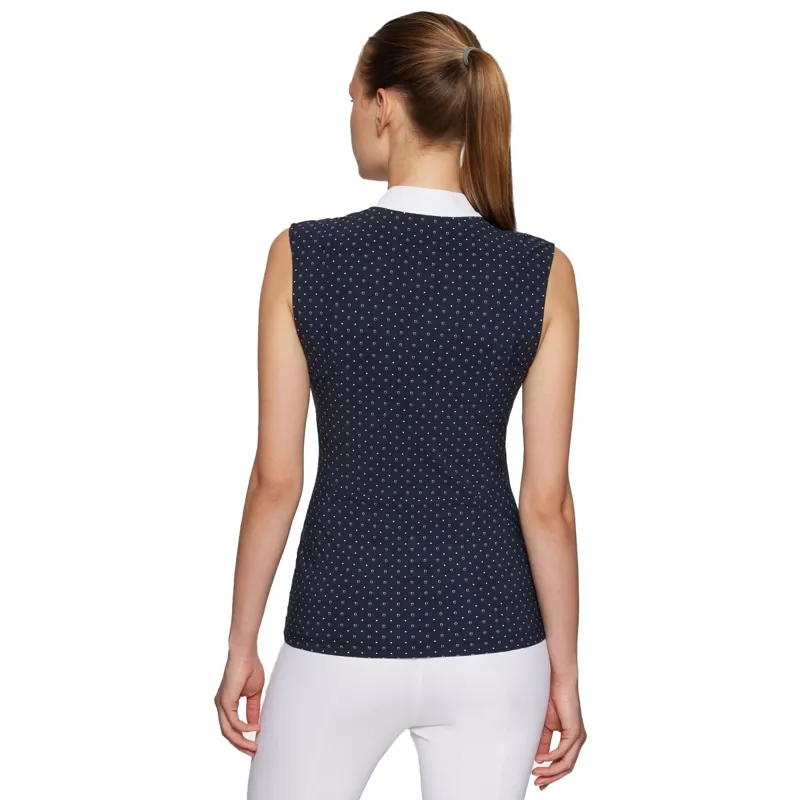 Samshield Yasmina Ladies Sleeveless Show Shirt - White Blazon-1
