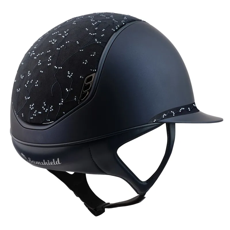 Samshield Miss Shield Shadowmatt 2.0 Crystal Leaf 5 Helmet - Blue-1