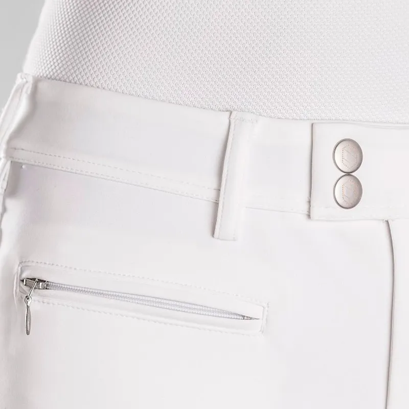 Samshield Adele Knee Grip Womens Competition Breeches - White-3