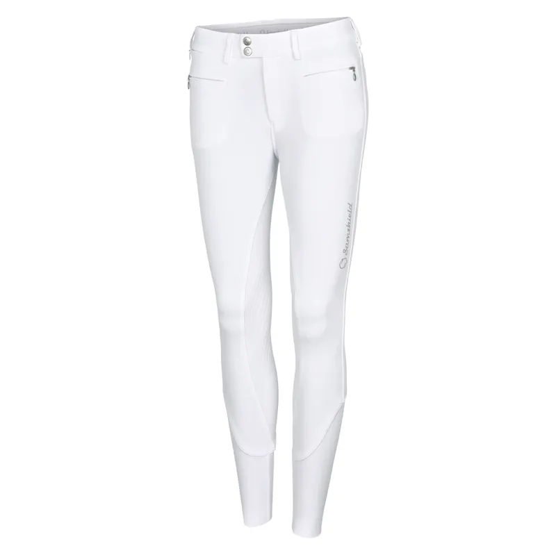 Samshield Diane Full Grip Womens Show Breeches - White