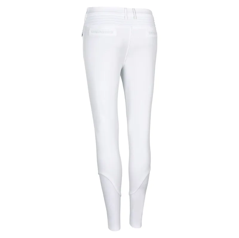 Samshield Diane Full Grip Womens Show Breeches - White-1